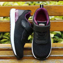 Load image into Gallery viewer, Elecsop Walking Shoes Women, Adjustable Strap Casual Walking Shoes with Velcro Elderly Women, Comfortable Wide Width Sneakers for Women