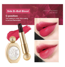 Load image into Gallery viewer, 5-Color Angel Lipstick Matte White Non-stick Cup Color Change Moisturizing Lasting Waterproof Silky Multicolor Lip Makeup TSLM1