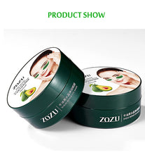 Load image into Gallery viewer, 60 Pcs Avocado Collagen Mask Natural Moisturizing Gel Eye Patches Remove Dark Circles Anti Age Bag Eye Wrinkle Skin Care