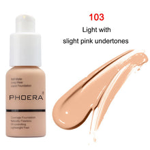 Load image into Gallery viewer, 60g PHOERA Foundation Makeup Full Coverage Fast Base Brighten Long-Lasting Shade Face Foundation NE