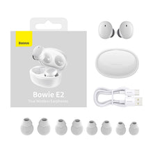 Load image into Gallery viewer, Baseus Bowie E2 TWS Earphones Bluetooth 5.2 Wireless Headphone 25Hour Sport Earbuds Flash Charge Low Latency HIFi Gaming Headset