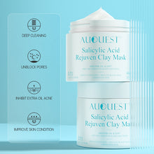 Load image into Gallery viewer, Blackhead Remover Salicylic Acid Face Mask Facial Cleansing Against Black Dots Acne White Clay Mask Cream Skincare Cosmetics