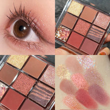 Load image into Gallery viewer, DIKALU Hot Eyeshadow Palette Glitter Pearlescent Matte Acrylic Transparent Eye Shadow Makeup Lasting Cosmetics Maquillaje TSLM1
