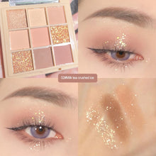 Load image into Gallery viewer, DIKALU Hot Eyeshadow Palette Glitter Pearlescent Matte Acrylic Transparent Eye Shadow Makeup Lasting Cosmetics Maquillaje TSLM1