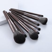 Load image into Gallery viewer, FLD 11/8pcs Natural Hair Green Makeup Brushes Foundation Powder Eyeshadow Eyebrow Brush Set Cosmetic Tool Profesional Maquillaje