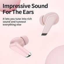 Load image into Gallery viewer, Genai Bluetooth 5.0 Earbuds TWS True Wireless Headphones Cute Little Bird Ear Headset with LED Digital Display Gaming Earphones
