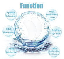 Load image into Gallery viewer, OWOSC 500PCS Wholesale Hydrogel Gel Eye Patches for Eyelash Extension Eyepads Eyelash patch Makeup Free Shipping Top quality