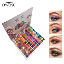 Load image into Gallery viewer, OWOSC 99 Colors Eyeshadow Palette Glitter Shimmer Eye Shadow Powder Matte Glitter Eyeshadow Palette Cosmetic Makeup Kit