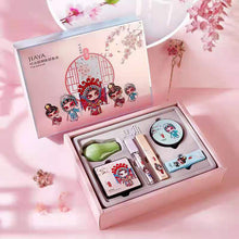 Load image into Gallery viewer, Set Gift Box Cosmetics make up Air Cushion BB Cream Concealer Powder Velvet Lipstick Mascara Eyeliner Kit