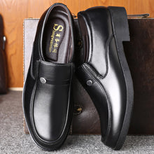 Load image into Gallery viewer, Mens Dress Shoes, Black Oxford Dress Shoes for Men Classic Lace-ups for Work and Formal Dressing
