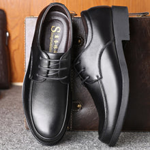 Load image into Gallery viewer, Mens Dress Shoes, Black Oxford Dress Shoes for Men Classic Lace-ups for Work and Formal Dressing
