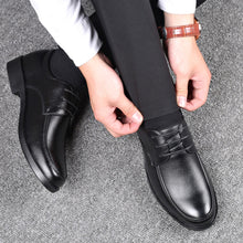 Load image into Gallery viewer, Mens Dress Shoes, Black Oxford Dress Shoes for Men Classic Lace-ups for Work and Formal Dressing
