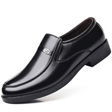 Load image into Gallery viewer, Mens Dress Shoes, Black Oxford Dress Shoes for Men Classic Lace-ups for Work and Formal Dressing
