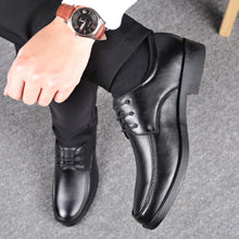 Load image into Gallery viewer, Mens Dress Shoes, Black Oxford Dress Shoes for Men Classic Lace-ups for Work and Formal Dressing
