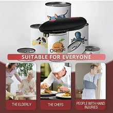Load image into Gallery viewer, Electric Can Opener Mini One Touch Automatic Smooth Edges Jar Can Tin Touch No Sharp Edges Handheld Jar Openers Kitchen Bar Tool
