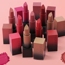 Load image into Gallery viewer, 12 Bullet Lipstick Set Matte Pearlescent Velvet Foggy Long-Lasting Color Non-Stick Cup Waterproof Moisturizing Fine Lip Makeup

