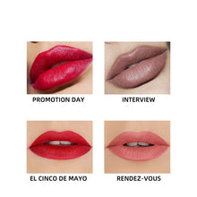 Load image into Gallery viewer, 12 Bullet Lipstick Set Matte Pearlescent Velvet Foggy Long-Lasting Color Non-Stick Cup Waterproof Moisturizing Fine Lip Makeup
