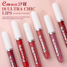 Load image into Gallery viewer, 18 Colors Lips Makeup Lipstick Lip Gloss Long Lasting Moisture Cosmetic Lipstick Sexy Red Lip Matte Lipstick Waterproof

