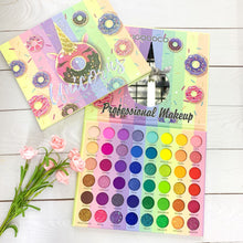 Load image into Gallery viewer, 48 Colors Unicorn Donut Eyeshadow Pallete Matte Shimmer Eyeshadow Waterproof Long-lasting Makeup Eyeshadow palette Cosmetics
