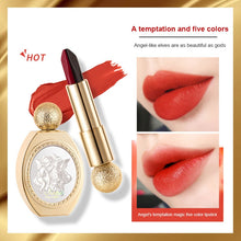 Load image into Gallery viewer, 5-Color Angel Lipstick Matte White Non-stick Cup Color Change Moisturizing Lasting Waterproof Silky Multicolor Lip Makeup TSLM1
