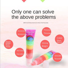 Load image into Gallery viewer, 6/24pcs Rainbows Natural Kids Baby Girls Lips Balm Care Bulk jelly sugar lip balm delicious lipstick shiny Lip tint Wholesale
