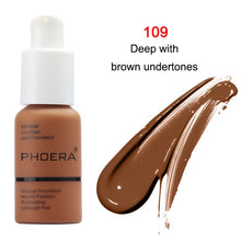 Load image into Gallery viewer, 60g PHOERA Foundation Makeup Full Coverage Fast Base Brighten Long-Lasting Shade Face Foundation NE
