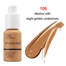 Load image into Gallery viewer, 60g PHOERA Foundation Makeup Full Coverage Fast Base Brighten Long-Lasting Shade Face Foundation NE
