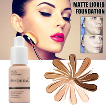Load image into Gallery viewer, 60g PHOERA Foundation Makeup Full Coverage Fast Base Brighten Long-Lasting Shade Face Foundation NE
