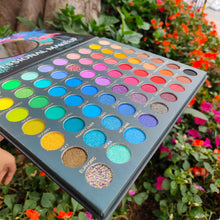 Load image into Gallery viewer, 63 colors Eyeshadow Palette Colorful Shadows Palett Glitter Highlighter Shimmer Make Up Pigment Matte Eye Shadow Pallete
