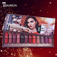 Load image into Gallery viewer, A Box of 12PCS Matte Lipstick Set, Waterproof 24 Hours Long Lasting 12 Colors=
