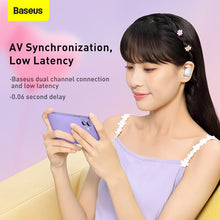 Load image into Gallery viewer, Baseus Bowie E2 TWS Earphones Bluetooth 5.2 Wireless Headphone 25Hour Sport Earbuds Flash Charge Low Latency HIFi Gaming Headset
