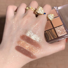 Load image into Gallery viewer, DIKALU Hot Eyeshadow Palette Glitter Pearlescent Matte Acrylic Transparent Eye Shadow Makeup Lasting Cosmetics Maquillaje TSLM1
