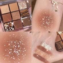 Load image into Gallery viewer, DIKALU Hot Eyeshadow Palette Glitter Pearlescent Matte Acrylic Transparent Eye Shadow Makeup Lasting Cosmetics Maquillaje TSLM1
