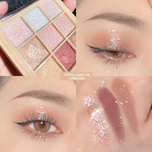 Load image into Gallery viewer, DIKALU Hot Eyeshadow Palette Glitter Pearlescent Matte Acrylic Transparent Eye Shadow Makeup Lasting Cosmetics Maquillaje TSLM1
