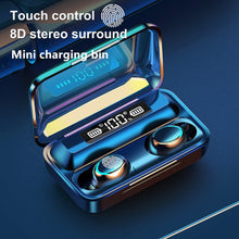 Load image into Gallery viewer, F9 Wireless Headphone Bluetooth Earphones Waterproof Earpieces Sport Earbuds For Huawei Iphone Xiaomi TWS Music Headset F9-5C
