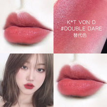 Load image into Gallery viewer, Kimuse Miao Color Small Black Diamond Allure Twilight Lipstick Matte Velvet Discoloration Resistant Lipstick Beauty KS501
