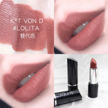 Load image into Gallery viewer, Kimuse Miao Color Small Black Diamond Allure Twilight Lipstick Matte Velvet Discoloration Resistant Lipstick Beauty KS501
