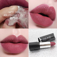 Load image into Gallery viewer, Kimuse Miao Color Small Black Diamond Allure Twilight Lipstick Matte Velvet Discoloration Resistant Lipstick Beauty KS501

