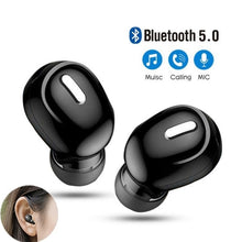 Load image into Gallery viewer, Mini In-Ear 5.0 Bluetooth Earphone HiFi Wireless Headset With Mic Sports Earbuds Handsfree Stereo Sound Earphones for all phones
