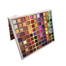 Load image into Gallery viewer, OWOSC 99 Colors Eyeshadow Palette Glitter Shimmer Eye Shadow Powder Matte Glitter Eyeshadow Palette Cosmetic Makeup Kit
