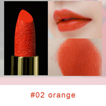 Load image into Gallery viewer, Rosemary 5 Colors Matte Lipstick Tubes Waterproof Long Lasting Sexy Chinese style Red Lipstick Makeup
