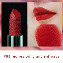 Load image into Gallery viewer, Rosemary 5 Colors Matte Lipstick Tubes Waterproof Long Lasting Sexy Chinese style Red Lipstick Makeup

